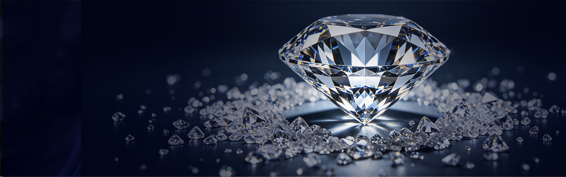 Brilliant moissanite stones for jewelry trade