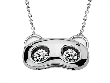 Popular smile pendant necklace style