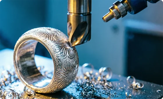 CNC machining pendant component