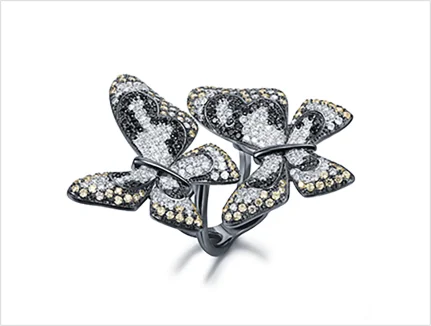 Butterfly and bee animal jewelry