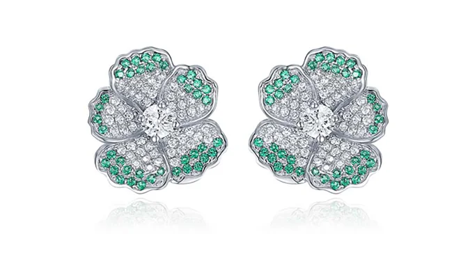 Floral jewelry design and modeling