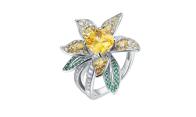 Floral jewelry handcrafting