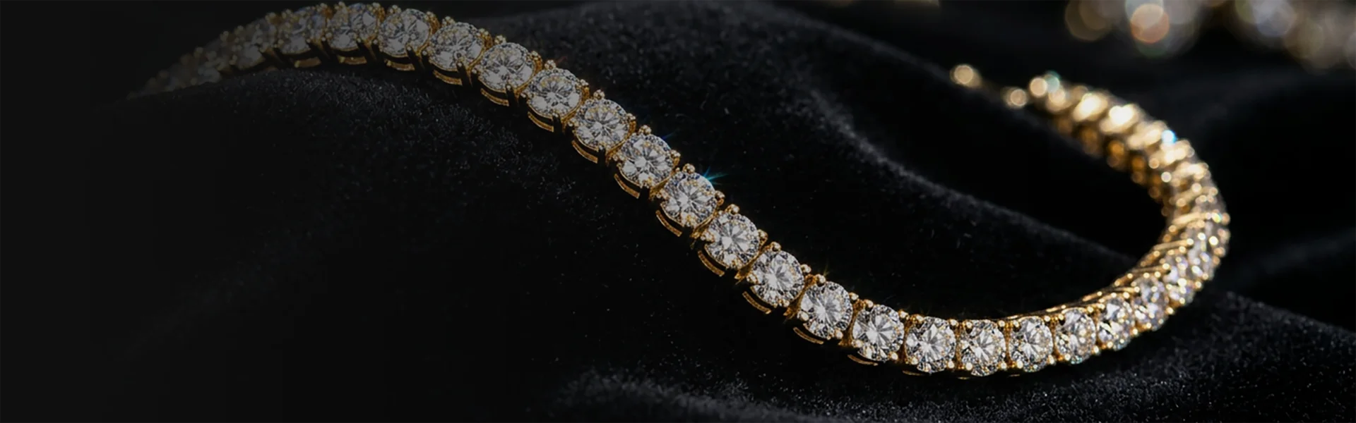 Premium tennis bracelet wholesale banner